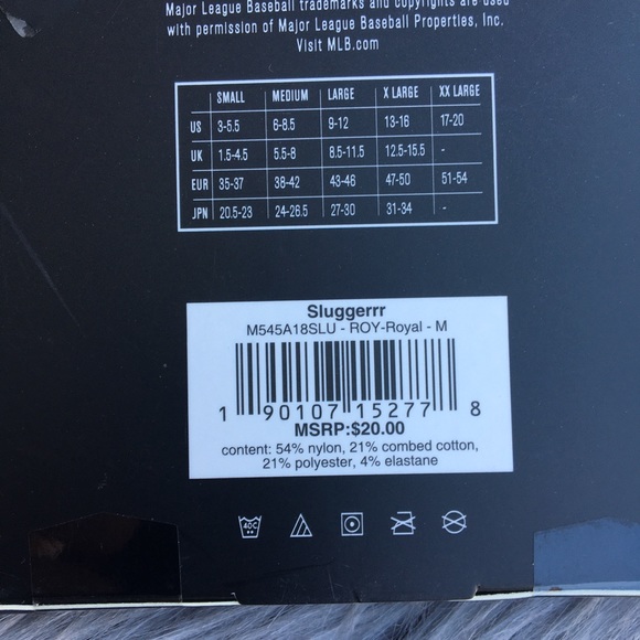 Stance Sluggerrr Kansas City Royals Socks - Picture 3 of 3